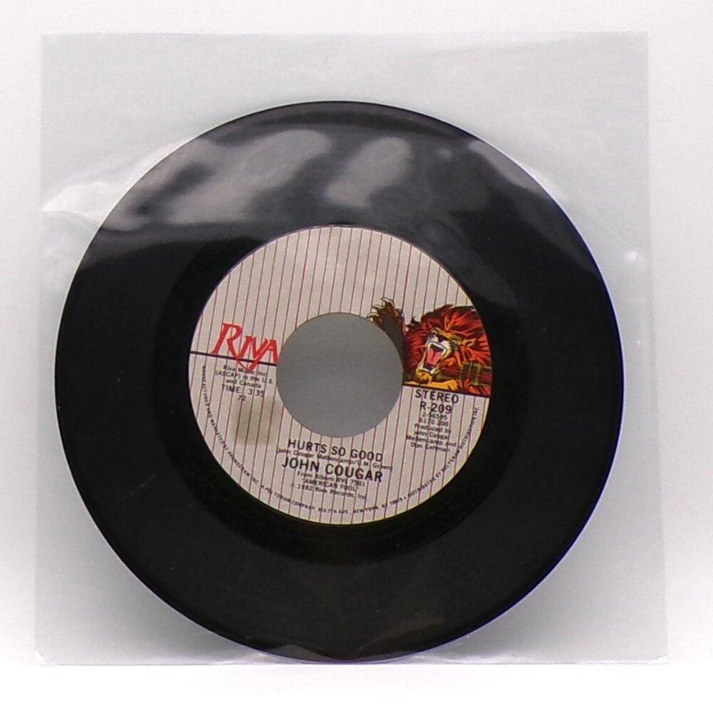 Hurts So Good/Close Enough by John Cougar Mellancamp 45